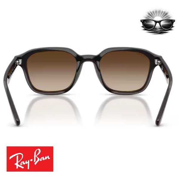 Ray-Ban RB4458D 714/13 Şeffaf Koyu Kahverengi Gradient Güneş Gözlüğü