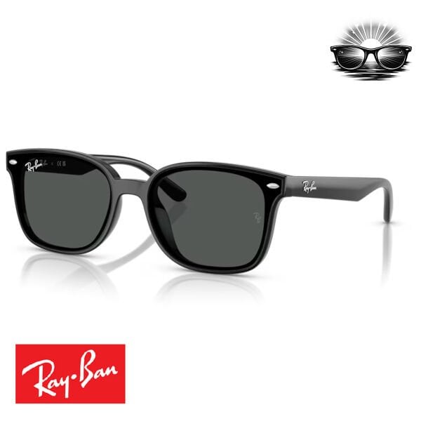Ray-Ban RB4461D 601/87 Siyah Koyu Gri Cam Güneş Gözlüğü