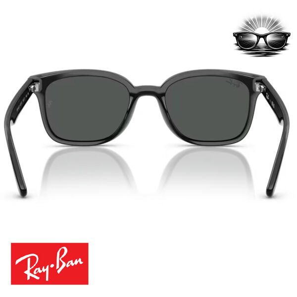 Ray-Ban RB4461D 601/87 Siyah Koyu Gri Cam Güneş Gözlüğü