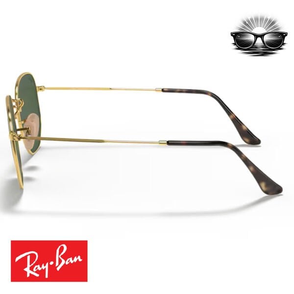 Ray-Ban RB3548N 001 Arista Altın G-15 Yeşil Güneş Gözlüğü