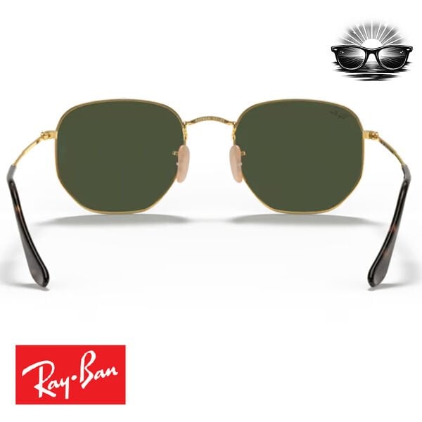 Ray-Ban RB3548N 001 Arista Altın G-15 Yeşil Güneş Gözlüğü