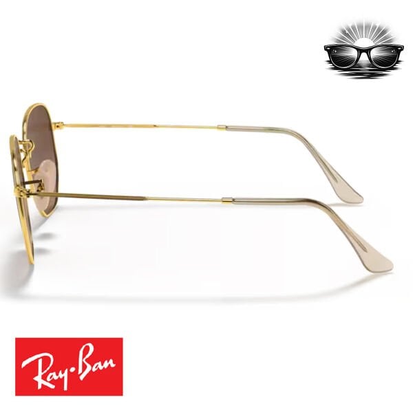 Ray-Ban RB3548N 9124/43 Arista Altın Kahverengi Gradient Güneş Gözlüğü