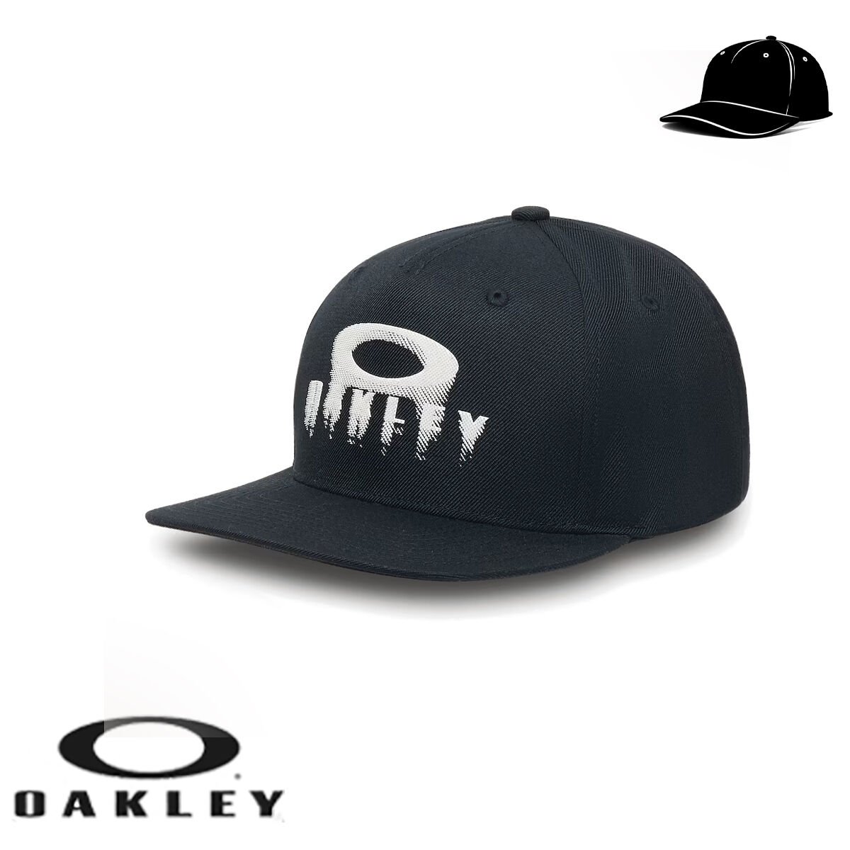 OAKLEY Mark III Graphic Şapka Siyah