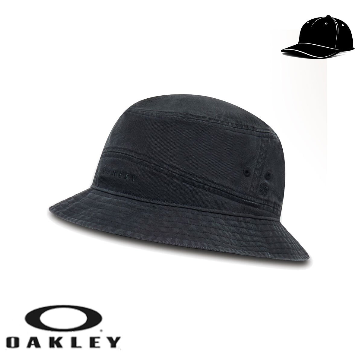 OAKLEY 47 Soho Gen Bucket Hat Siyah