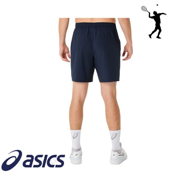 Asics Court 9IN Short Erkek Tenis Şortu – Lacivert