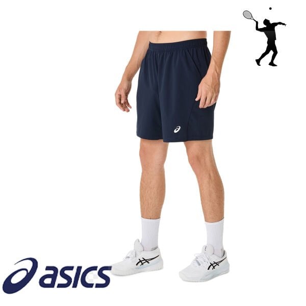 Asics Court 9IN Short Erkek Tenis Şortu – Lacivert