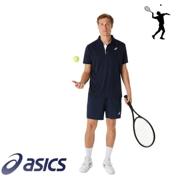 Asics Court 9IN Short Erkek Tenis Şortu – Lacivert