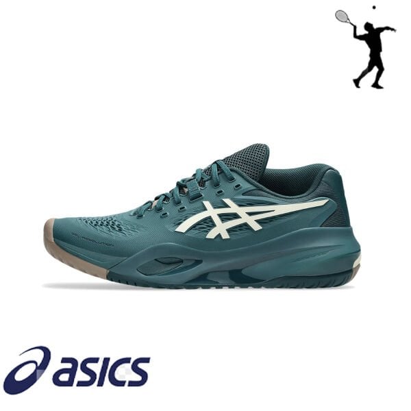 ASICS Gel-Resolution X Erkek Tenis Ayakkabısı – Saxon Green / Birch (Hard Court)