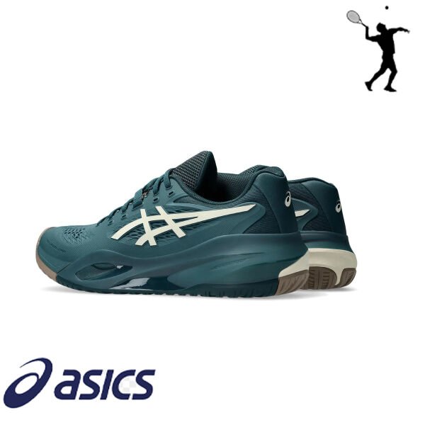 ASICS Gel-Resolution X Erkek Tenis Ayakkabısı – Saxon Green / Birch (Hard Court)