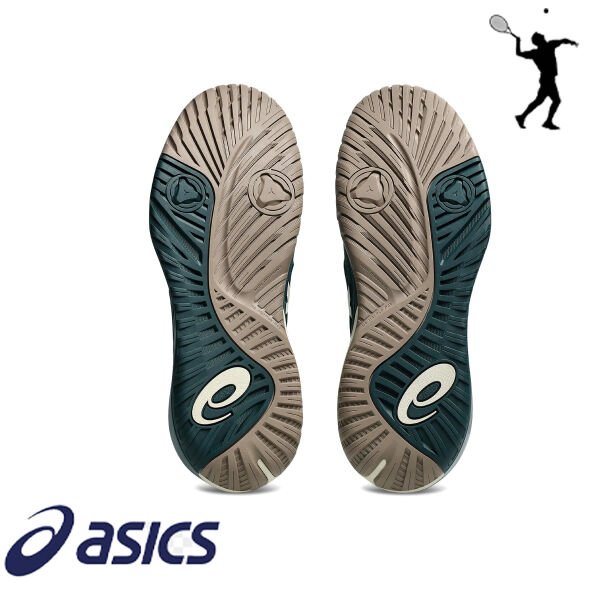 ASICS Gel-Resolution X Erkek Tenis Ayakkabısı – Saxon Green / Birch (Hard Court)