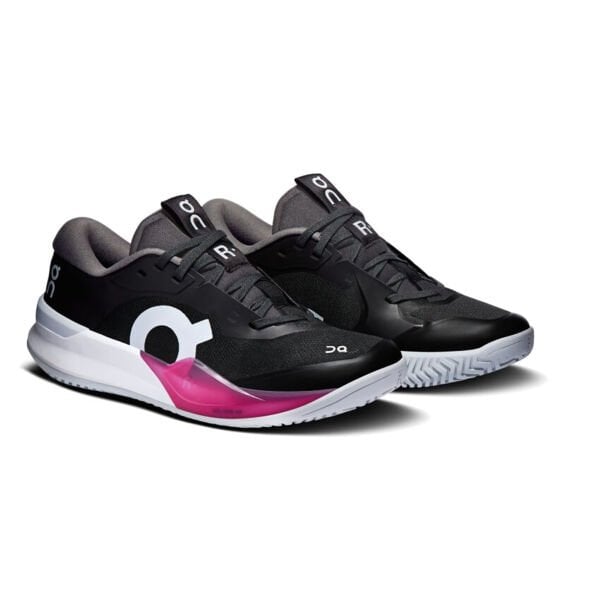On The Roger Pro 3 Clay Kadın Tenis Ayakkabısı Black / Pink