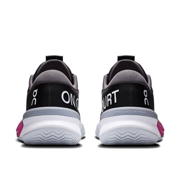 On The Roger Pro 3 Clay Kadın Tenis Ayakkabısı Black / Pink