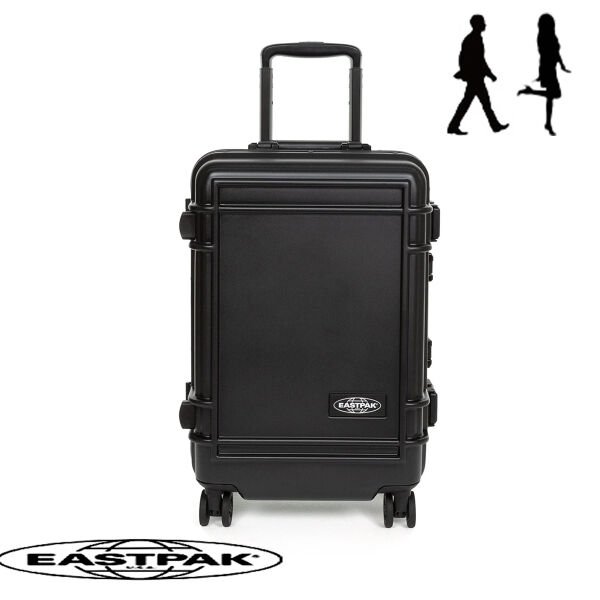 Eastpak ResistR Case S Kabin Boy Valiz – Siyah Sert Kasa Valiz