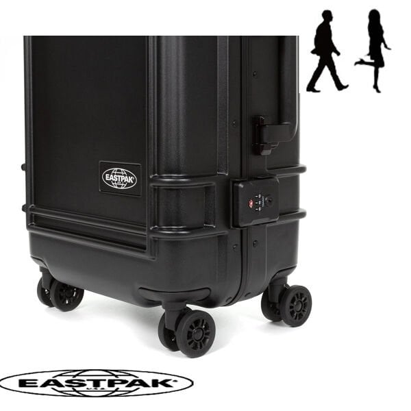 Eastpak ResistR Case S Kabin Boy Valiz – Siyah Sert Kasa Valiz