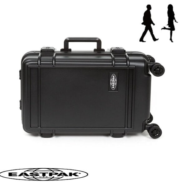 Eastpak ResistR Case S Kabin Boy Valiz – Siyah Sert Kasa Valiz