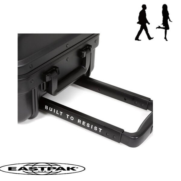 Eastpak ResistR Case S Kabin Boy Valiz – Siyah Sert Kasa Valiz
