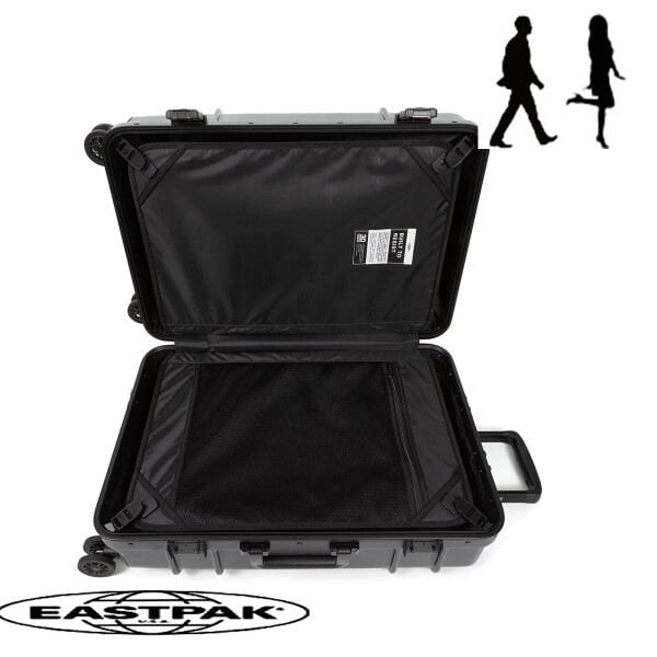 Eastpak ResistR Case M Orta Boy Valiz – Siyah Sert Kasa Valiz