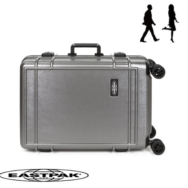 Eastpak ResistR Case M Orta Boy Valiz – Brushed Metal Sert Kasa Valiz