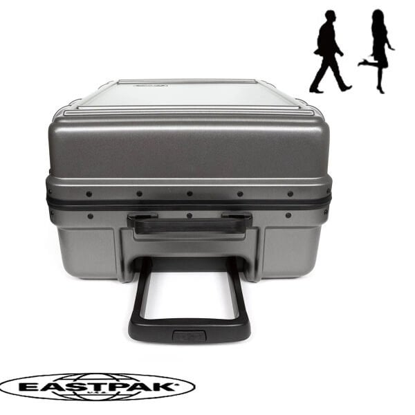 Eastpak ResistR Case M Orta Boy Valiz – Brushed Metal Sert Kasa Valiz