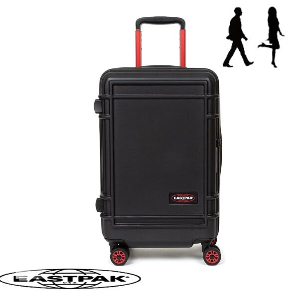 Eastpak ResistR Zip S Kabin Boy Valiz – Siyah Sert Kasa Valiz