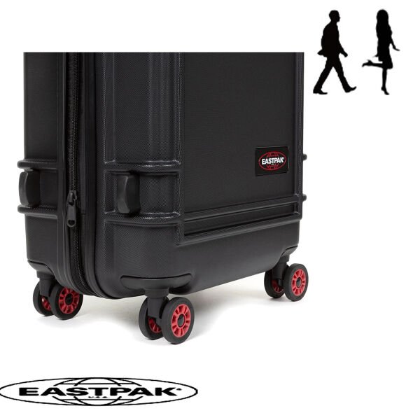 Eastpak ResistR Zip S Kabin Boy Valiz – Siyah Sert Kasa Valiz