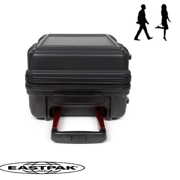 Eastpak ResistR Zip S Kabin Boy Valiz – Siyah Sert Kasa Valiz