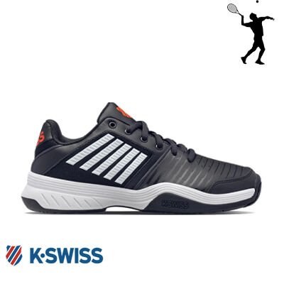 Kwis Mens Court Express Erkek Tenis Ayakkabısı – Jetclk/White/Spicyorg