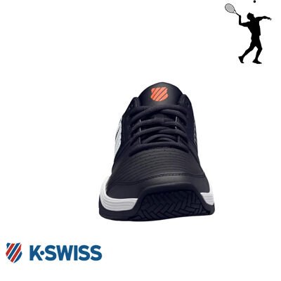 Kwis Mens Court Express Erkek Tenis Ayakkabısı – Jetclk/White/Spicyorg
