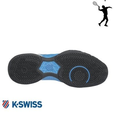 K-Swiss Bigshot Light 4 Erkek Tenis Ayakkabısı – DKSHDW/SWDSHBLU (All Court)