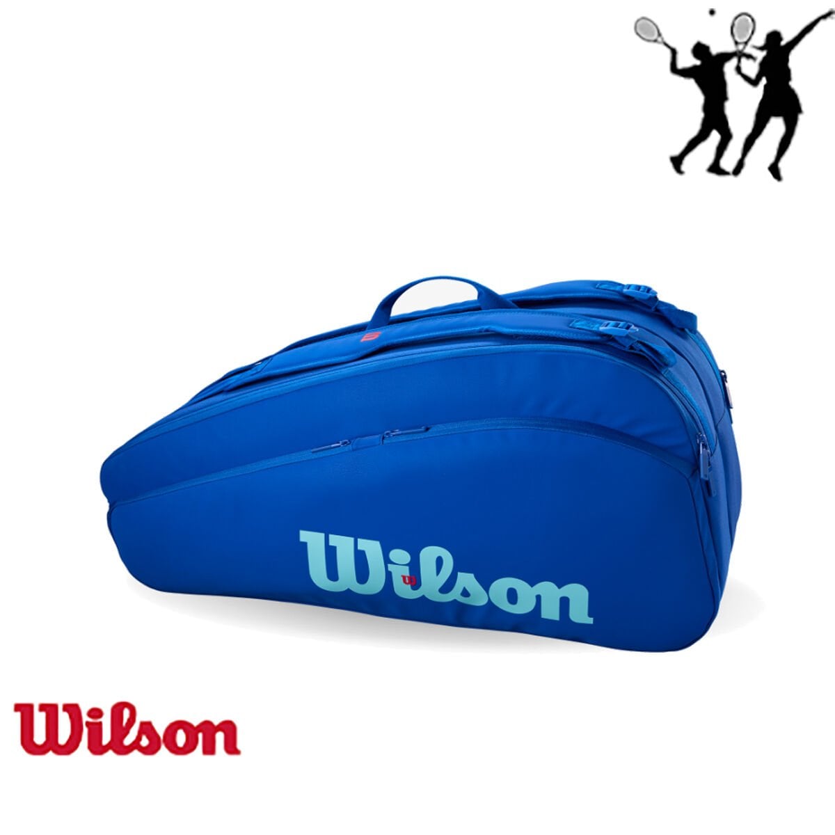 Wilson Ultra V5 Tour 12li Tenis Raket Çantası Mavi