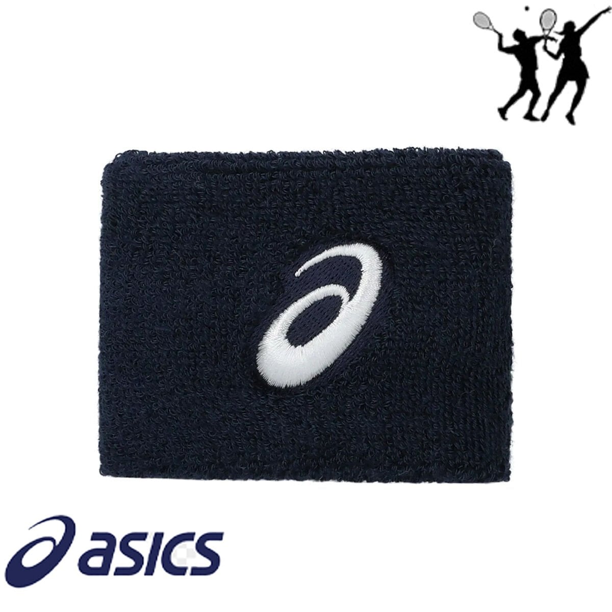 Asics Lacivert Tenis Bilekliği