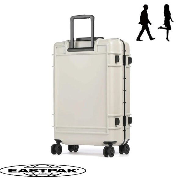 Eastpak Resist'R Case Spinner M Kabin Boy Valiz – Sand Sert Kasa 69 cm
