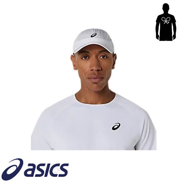 Asics Erkek Tenis Tişörtü Match SS Top White
