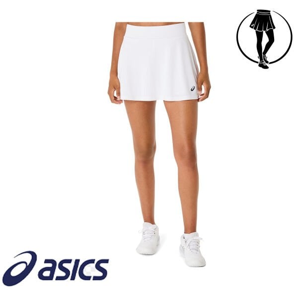 Asics Kadın Tenis Eteği Court Skirt Brilliant White