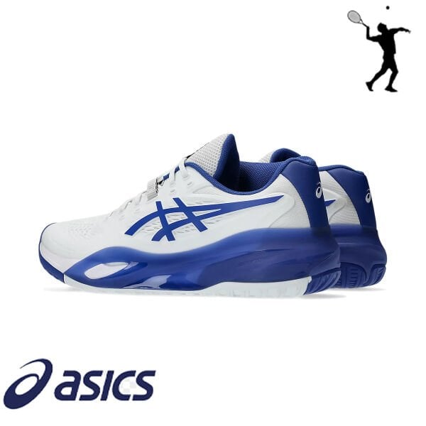 ASICS Gel-Resolution X Erkek Tenis Ayakkabısı – Beyaz / Koyu Kobalt (Hard Court)