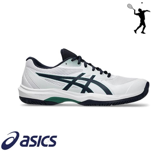 Asics Game FF Erkek Tenis Ayakkabısı – White/Midnight (Hard Court)