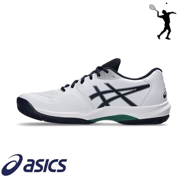 Asics Game FF Erkek Tenis Ayakkabısı – White/Midnight (Hard Court)