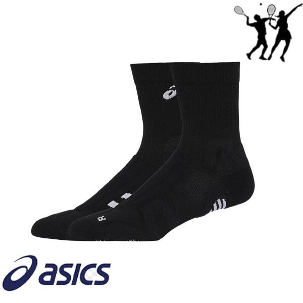 Asics siyah tenis çorabı Court+