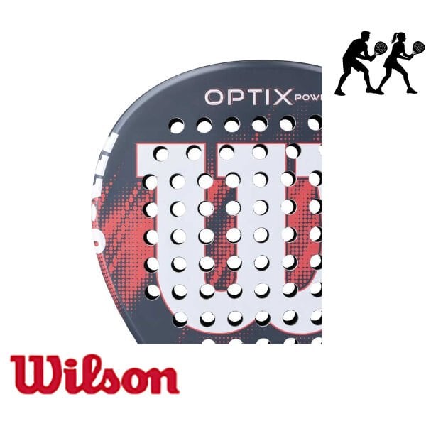 Wilson Padel Raketi Optix V2 Power Red 2