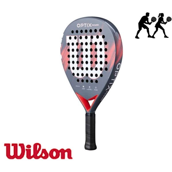 Wilson Padel Raketi Optix V2 Power Red 2