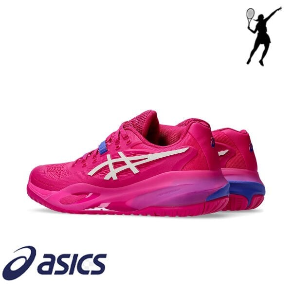 ASICS Gel-Resolution X Kadın Tenis Ayakkabısı – Parlak Pembe / Krem (Hard Court)