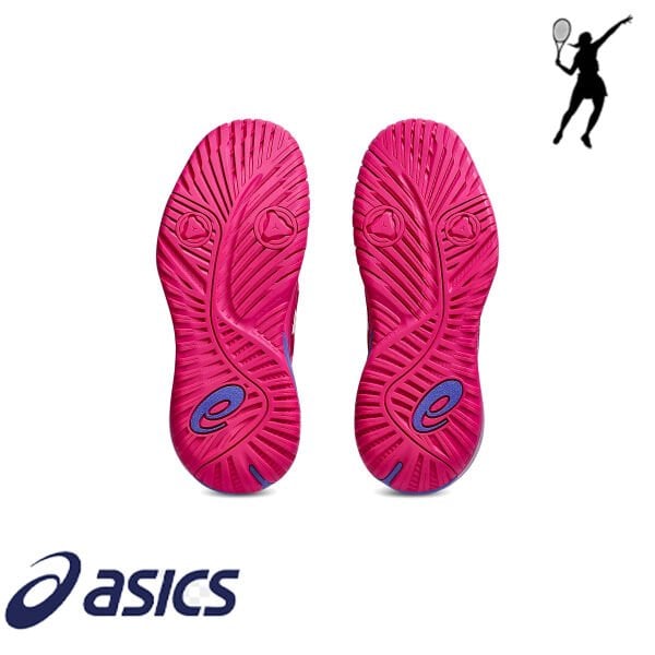 ASICS Gel-Resolution X Kadın Tenis Ayakkabısı – Parlak Pembe / Krem (Hard Court)