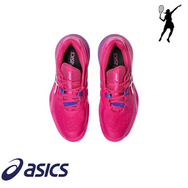 ASICS Gel-Resolution X Kadın Tenis Ayakkabısı – Parlak Pembe / Krem (Hard Court)