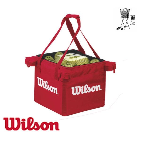 Wilson tenis top arabası Teaching Cart kırmızı