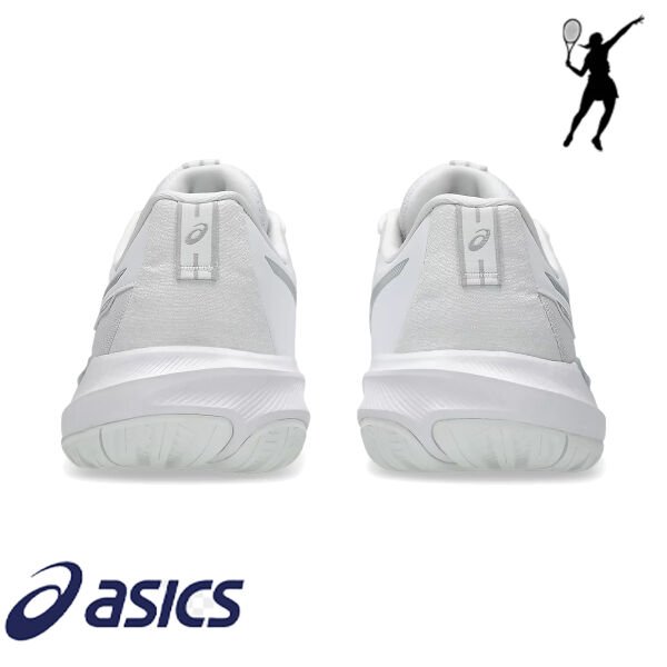 ASICS Gel-Challenger 15 Kadın Tenis Ayakkabısı – Beyaz / Saf Gümüş (Hard Court)