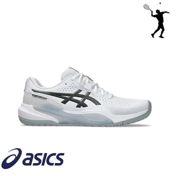 ASICS Gel-Challenger 15 Erkek Tenis Ayakkabısı – Beyaz / Gunmetal (Hard Court)
