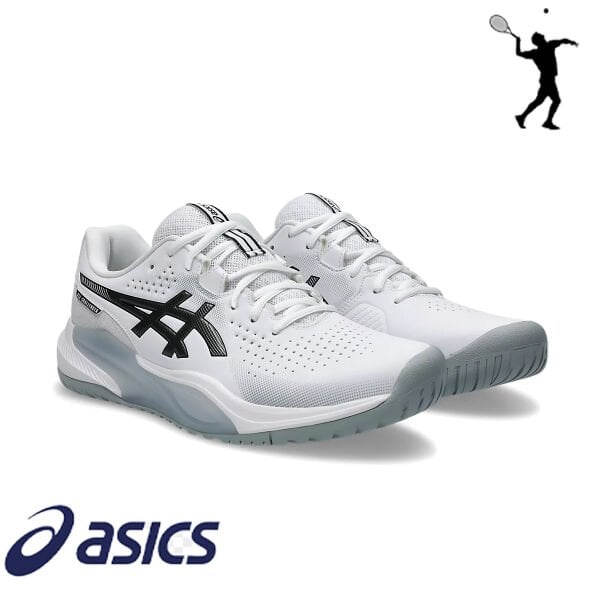 ASICS Gel-Challenger 15 Erkek Tenis Ayakkabısı – Beyaz / Gunmetal (Hard Court)