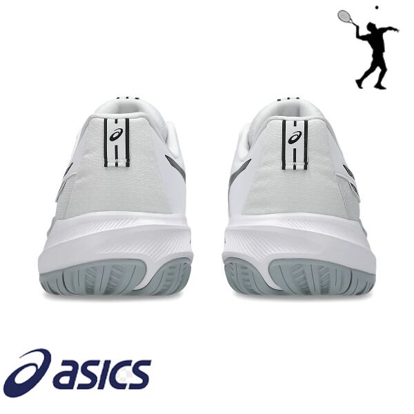 ASICS Gel-Challenger 15 Erkek Tenis Ayakkabısı – Beyaz / Gunmetal (Hard Court)