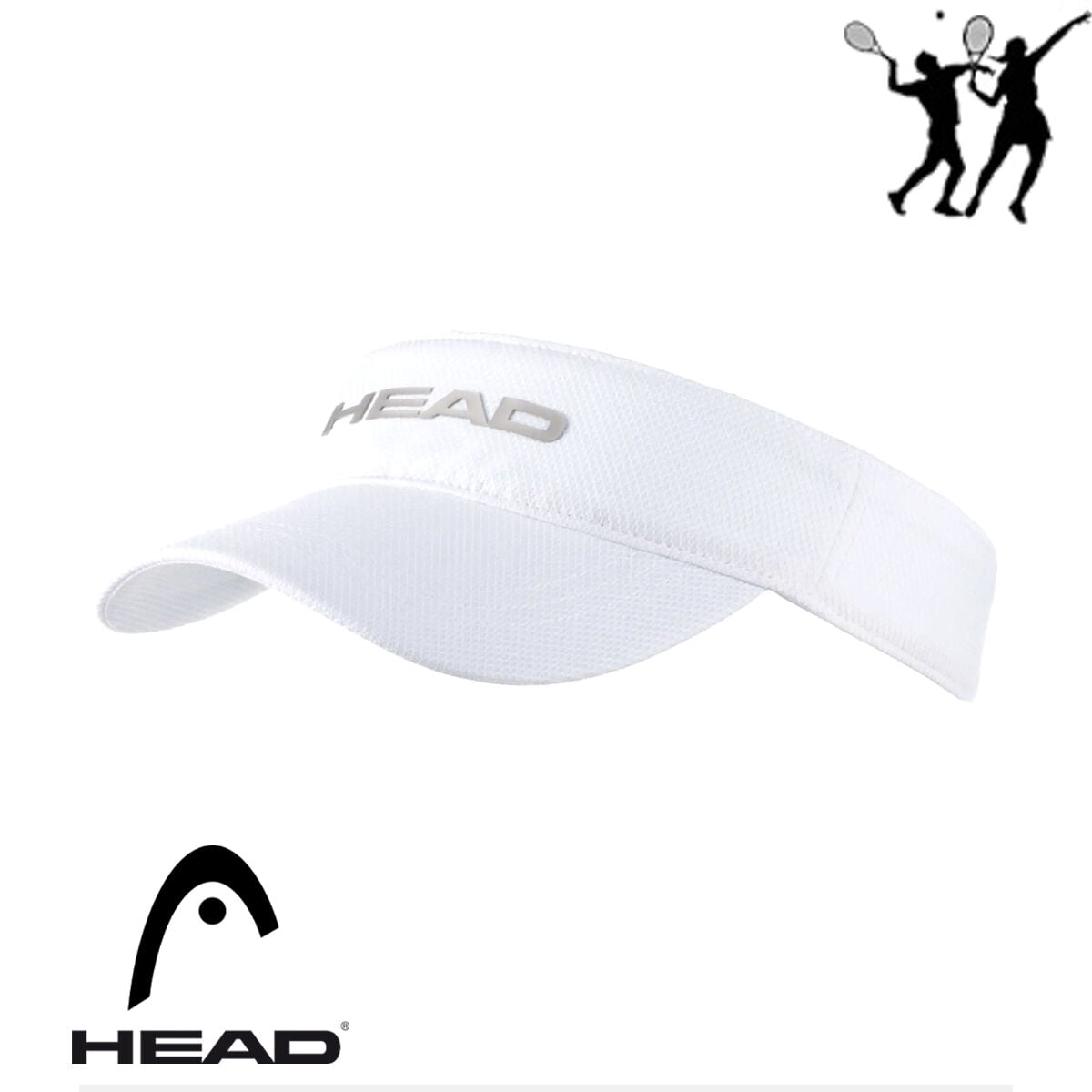 Head beyaz tenis vizörü Performance Visor