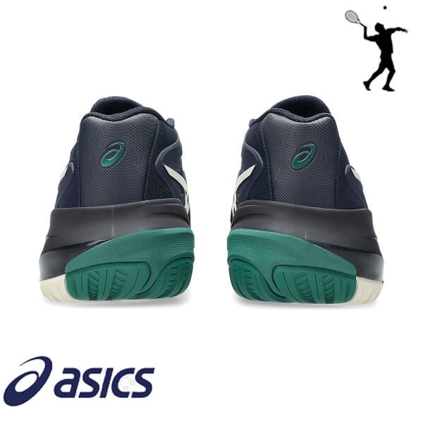 SICS Gel-Resolution X Erkek Tenis Ayakkabısı – Midnight / Cream (Hard Court)